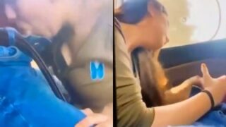 Roadside Rendezvous: A Carnal Car Encounter Captured On Camera