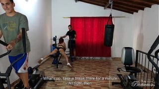 Gym Fuck With The New Girl: Gretel Bridge And Daniclarkoficial Get Sweaty