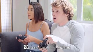 Step Sibling Seduction: Gaming Leads To Hardcore Action