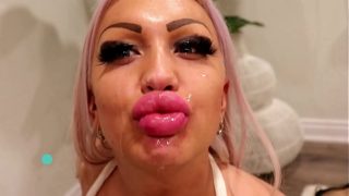 Skylar Xtreme’s Ultimate Facefucking: Blonde Bimbo’s Lips Built For Deep Throat Gagging | Blowjob Compilation