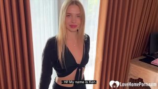 Sizzling Slavic Seductress Hungrily Swallows My Throbbing Shaft