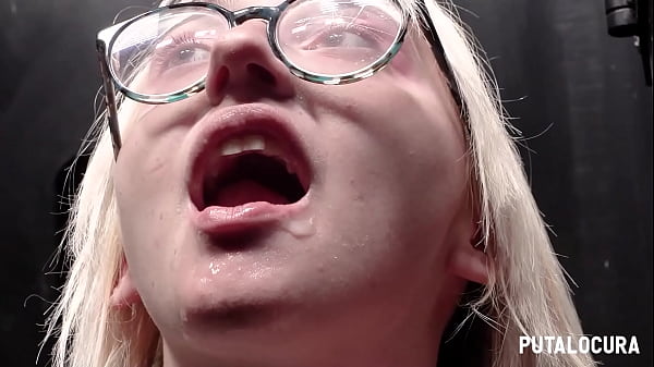 Blonde Freak Slut Swallows Cum And Cocks At A Filthy Glory Hole