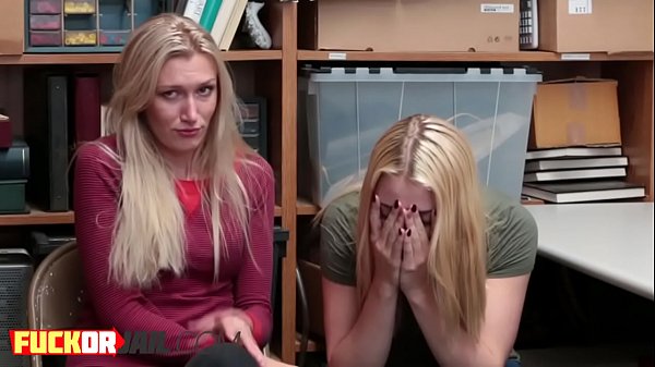 Curvaceous Blonde Shoplifters Get Their Tight Holes Ravaged