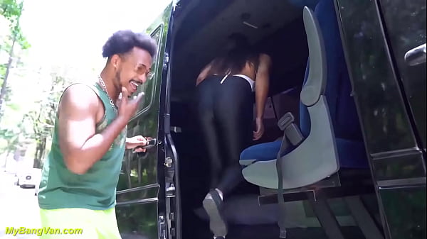 Bendable Milf Gets Her Tight Asshole Pounded Hard In The Back Of My Van