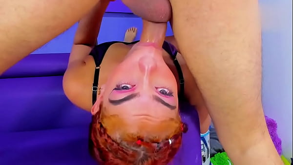 Deep Throat Descent: A Gagging, Gasping Blowjob