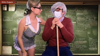 Young Teacher Seduces Senior Professor To Climb The Academic Ladder