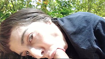 Outdoor Anal Adventure: Wild Tat Girl Sucks And Fucks Under The Open Sky