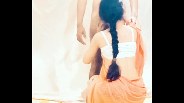 Indian Village Hot Bhabhi In Sexy Saree Gets Wild With Her Devar For Rough, Deep Anal Action