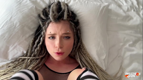 Sultry Dreadlocked Beauty With Piercings Takes It Deep, Hard, And Swallows Every Drop