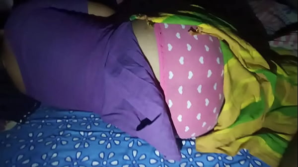 Curvy Desi Bhabi’s Plump Rear Embraced In Salwar