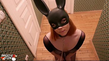 Playful Bunny Teases And Tames A Towering Cock With Gentle Domination