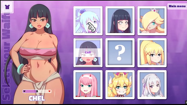 Waifu Hub [pornplay Parody Hentai Game] Innocent Elf Emilia From Re:zero Gets Her First Porn Shoot On The Couch – Part 1: Casting Couch Seduction