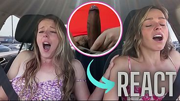 Public Pleasure: Nadia Foxx & Serenity Cox’s Drive-thru Climax With Remote Vibrators