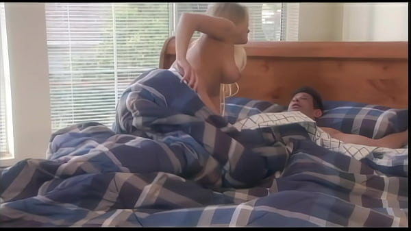 Fucking That Blonde Big-titted Hot Mom, Bending Her Over And Taking Her From Behind.