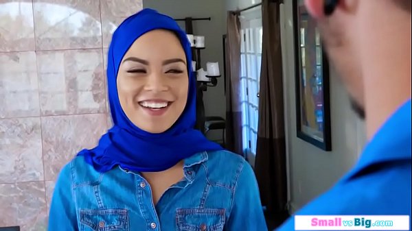 Petite Arabian Vixen Ravished By Two Dominant Studs
