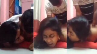 Young Stud Makes His South Indian Girl Scream In Doggy Position