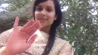 Beautiful Village Girl Hikes Up Her Dress And Flashes Her Wet Cunt