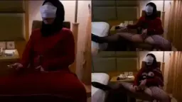 Hijab Binal Sange Colmek Di Kursi Hotel, Bibir Basah Nganga Ngarep Kontol Nancep