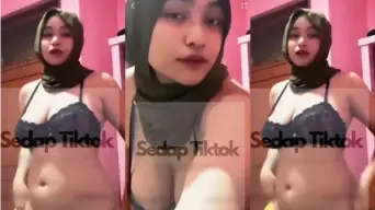 Tiktok Hijab Gemoy Joget Bikin Misteri Mulusnya Bikin Loe Ngelirik