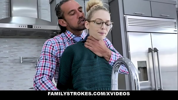 Blonde Slut Lily Larimar Takes Her Stepfather’s Cock While Talking Nasty