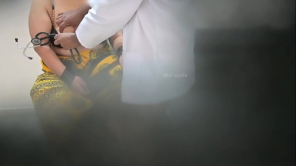Indian Doctor Pounding His Patient Hard In The Clinic