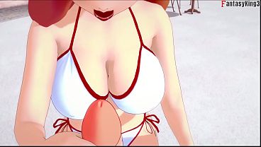 Get On Your Knees And Watch Jessica Rabbit Fuck You From Her Point Of View, Wet Bikini, Full Pov Version On Sheer & Ptrn: Fantasyking3