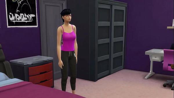 Step-brother Slams Step-sister After Late Night Gaming – Forbidden Family Fuck