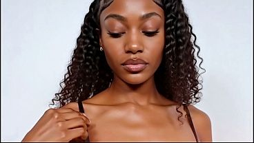 Keisha’s Hot Chocolate Ebony Tease, Bending Over Just For You