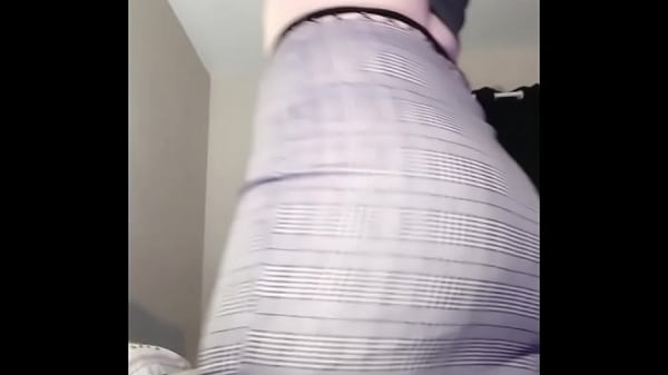 Watch That Thick, Juicy Ass Jiggle In Tight Fishnets While She Moves