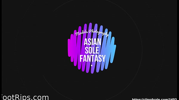 Asian Soles Spread Wide, Begging To Be Licked And Worshipped.