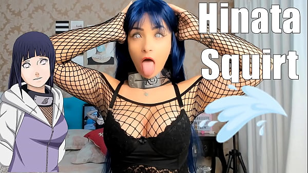 Sexy Cosplay Hinata From Naruto – Teen Webcam Intense Squirting Through Wet Panties, Hot Hitachi Masturbation On Bed – Novinha Gozando Na Calcinha, Squirt Ahegao