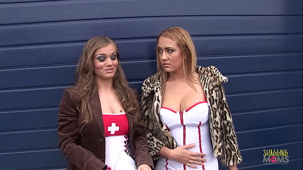 Two Busty Nurses Can’t Afford Their Bills, So They Take Turns Sucking Fat Cocks To Buy Sexy Lingerie