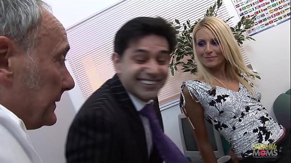 Horny Secretaries Craving A Hard Fuck Go Straight To Their Bosses For Double Penetration