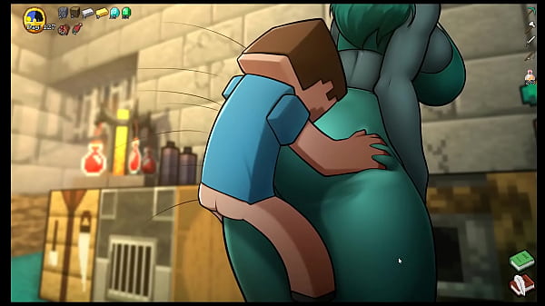 Hornycraft [parody Hentai Game Pornplay] Ep.39 Massive Yoga Pants Thigh Grind