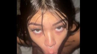 Top Model Teen Gives A Dirty, Hungry Mouthful