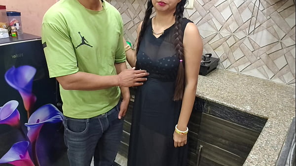 Indian Desi Bhabhi Gets Fucked Rough By Her Devar In The Kitchen, Hot Hindi Xxx